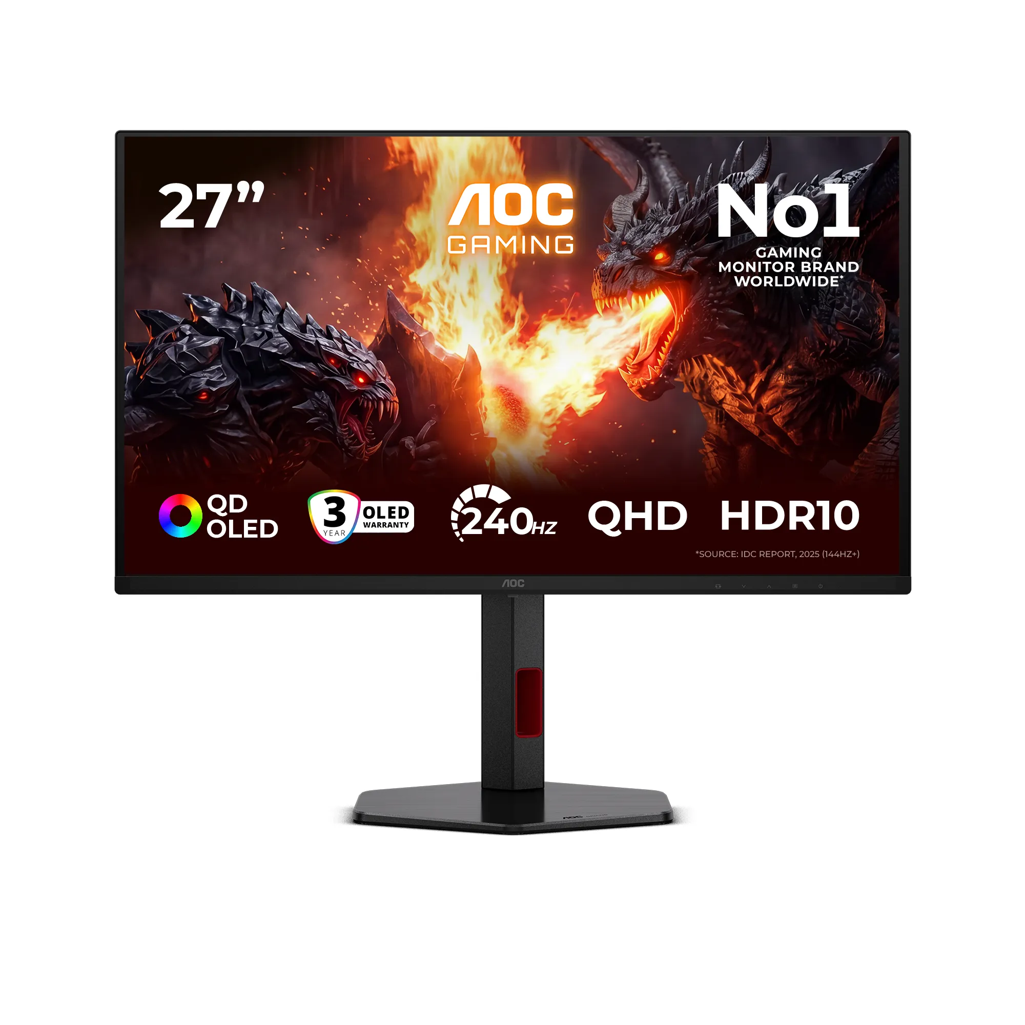 AOC Q27G4ZDR 27" QHD, QD-OLED, 240Hz