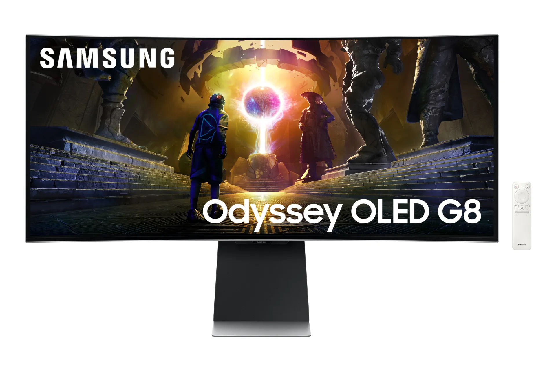 Samsung Odyssey OLED G8 34" UWQHD, OLED -kaareva pelinäyttö