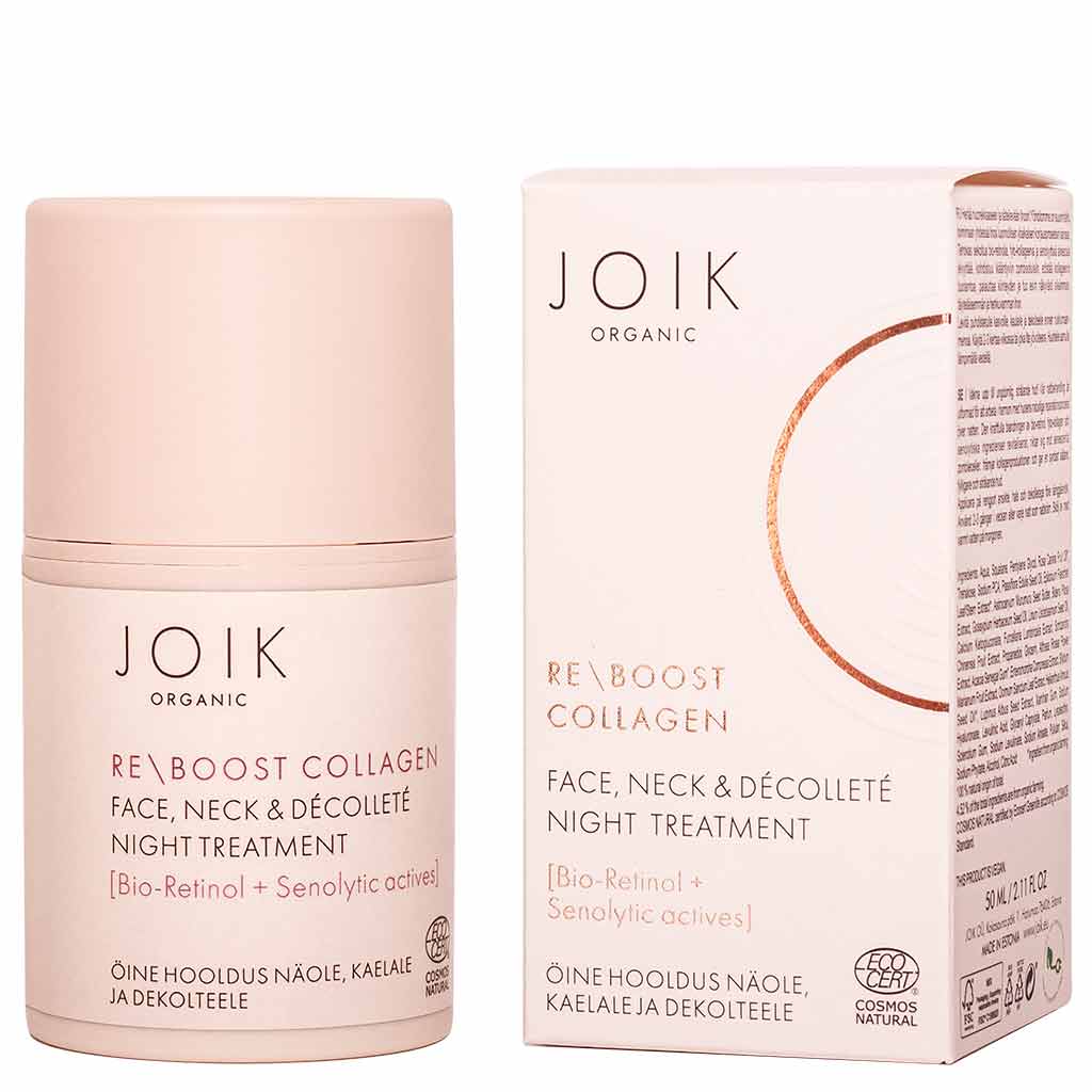 JOIK Organic Re-Boost Collagen Night Treatment Yövoide 50ml